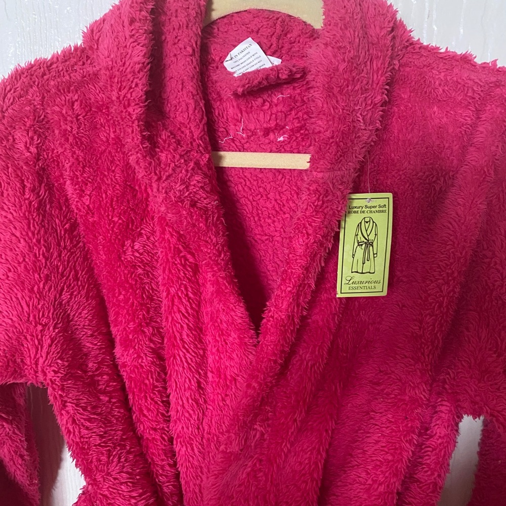 Hot pink robe